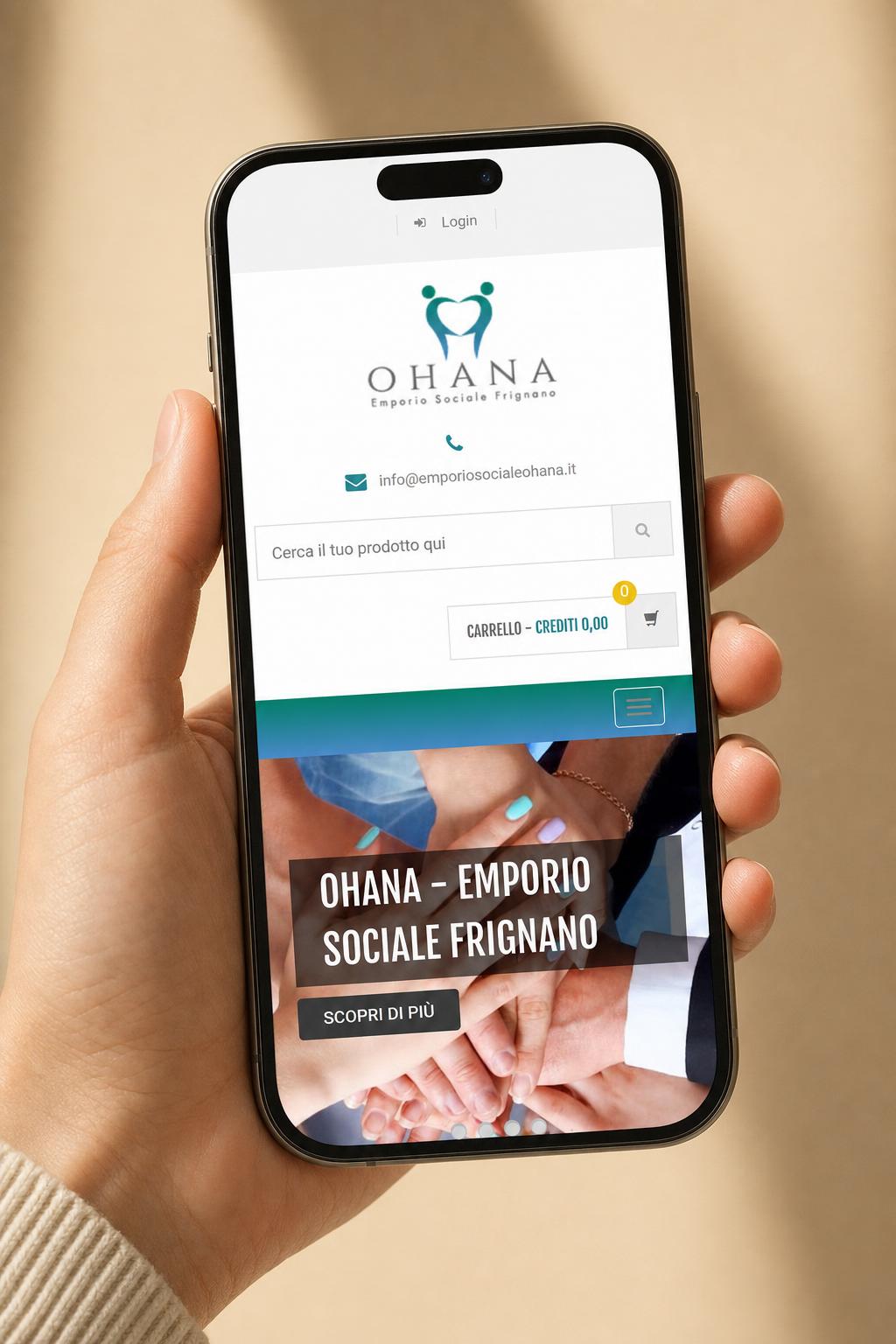 Emporio Sociale Ohana — mobile